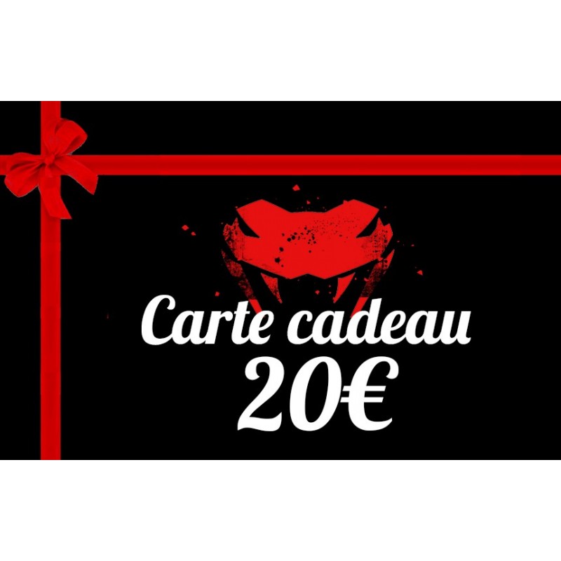 Carte Cadeau - 20€ - cartes cadeaux shop in touraine