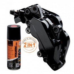 GZM Vernis haute température noir brillant pour cylindres et carter-moteur  : : Auto et Moto