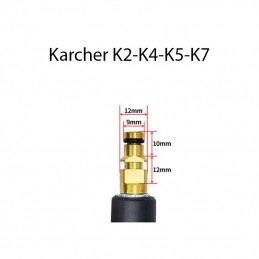 Nettoyeur haute pression Pistolet Adaptateur Quick Connect Raccords  Compatible pour Karcher K2, K3, K4, K5, k6 Haute Pression - Cdiscount  Bricolage
